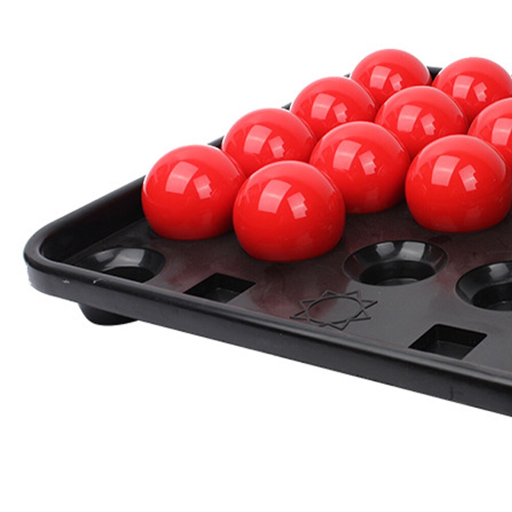 1 Pc Zwembad Ball Tray Biljart Ballen Rack Plaat Poll Bal Opslag Standaard Bal Lade Voor Thuis Game Voor Biljart ballen (Geen Ballen)