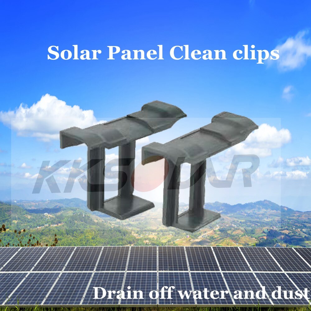 30Pcs 35Mm 40Mm Zonnepaneel Water Clips Voor Alle Maten Van Zonnepaneel Cleaning Clips