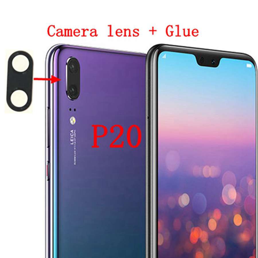 Alkuperäinen takakameran linssin lasin vaihto huawei  p30 p30 pro  p30 lite  p20 pro  p20 lite -laitteelle tarralla