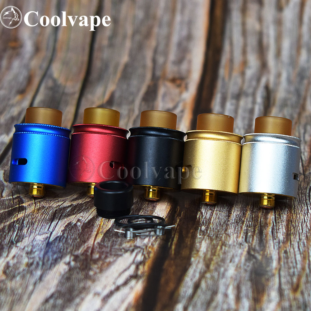 coolvape Apocalypse RDA 24mm Adjustable with pin BF Vaporizer Adjustable Airflow Control Rebuilding tank vs goon v1.5 rda