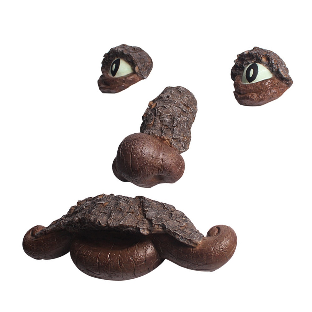 1 Set Van Oude Man Tree Hugger Tree Hugger Standbeelden Tuindecoratie Boom Sculptuur Boom Gezicht Decoratie Voor Tuin Yard