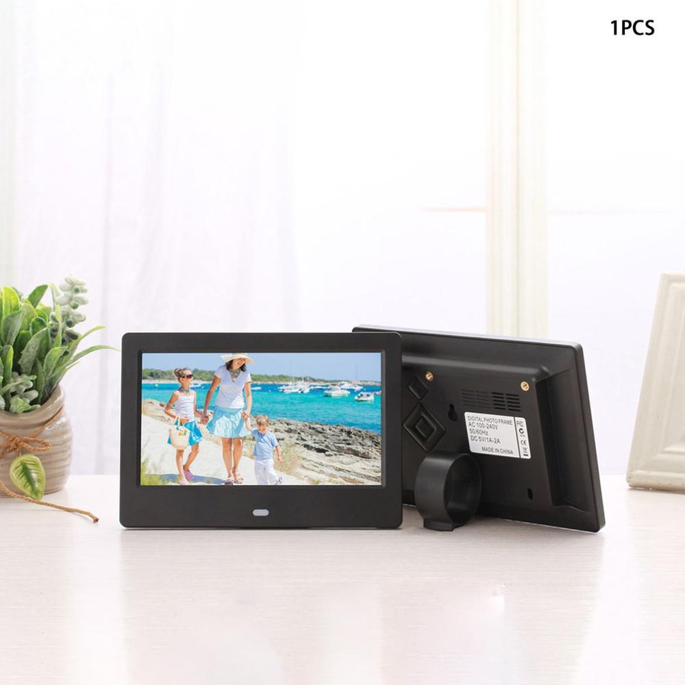 7 Inch Lcd-scherm Hd Led Backlight Elektronische Fotoalbum Digitale Fotolijst Muziek Film Video Volwaardige Goede