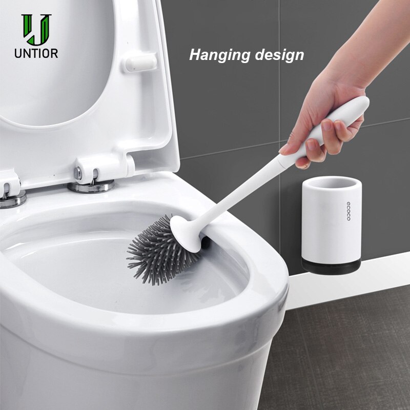 UNITOR Toilet Brush Head Holder Toilet Brush Head Holders Cleaner Toilet Brush Holder Bathroom Cleaning Tool Holder With Brush