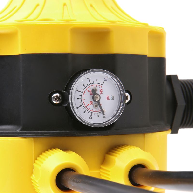 Automatisk vattenpump tryckomkopplare elektrisk vattenpump tryckregulator vattenpressmätare