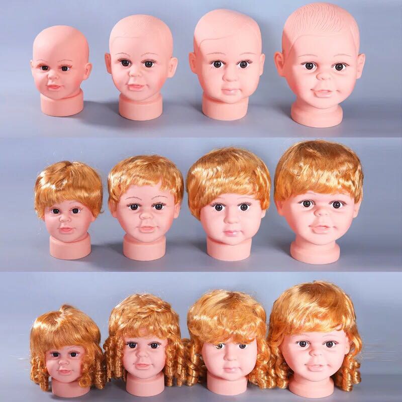 Mais vendidos!! Cabeça de manequim infantil estilosa