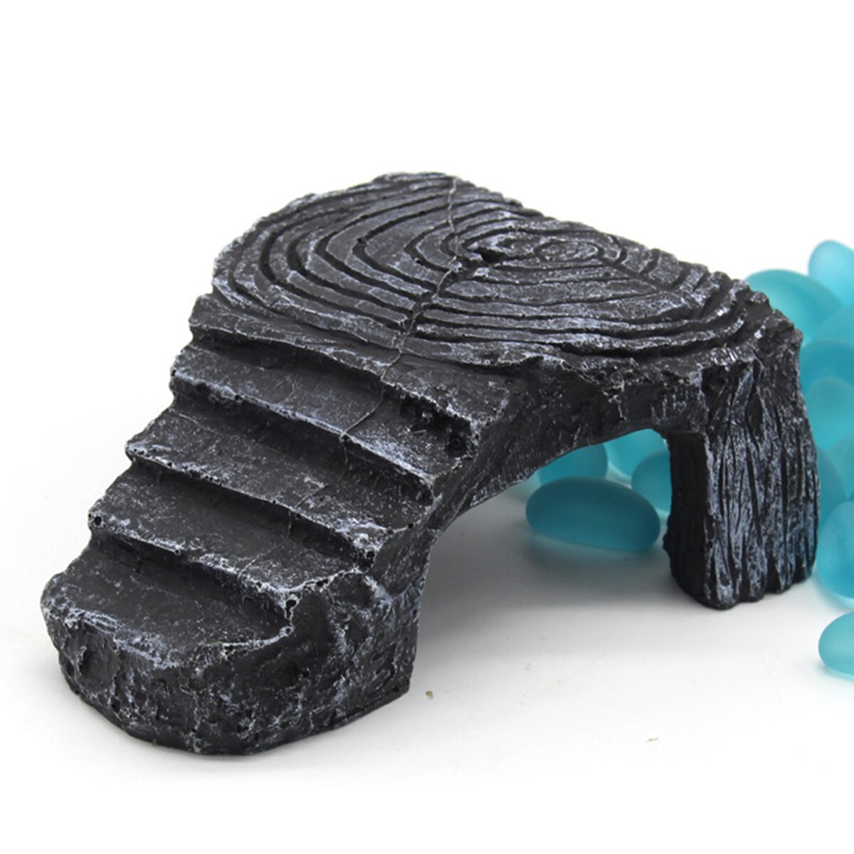 Reptile Tortoise Basking Platform Hiding Cave Fish Tank Aquarium Decor Reptile Basking Platform Reptiles Amphibians