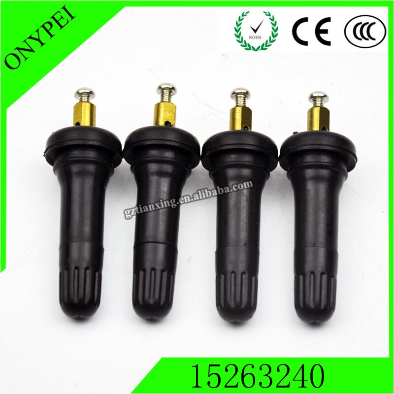 15263240 TPMS vástago de válvula Kit de servicio para Buick Encore Chevy Silverado Cadillac GMC 13598909 9L3Z1700A 68058766AA 28194SC000