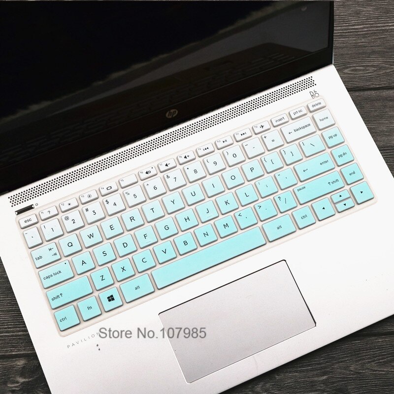 2017 nowy 14 cal Laptop klawiatura pokrywa Protector dla HP pavilion X360 14-BAxxxx / X360 14-BFxxxx serii Notebook skóry: Gradualskyblue