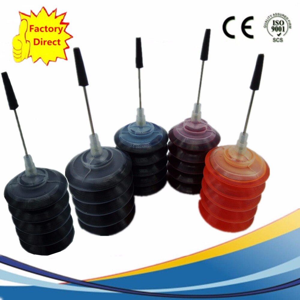 /Color Premium Specialized Refill Dye Ink Kit For EPSON Stylus S20 S21 SX100 SX110 SX105 SX115 SX200 SX205 SX209 SX210: 30ML 1SET 1BK