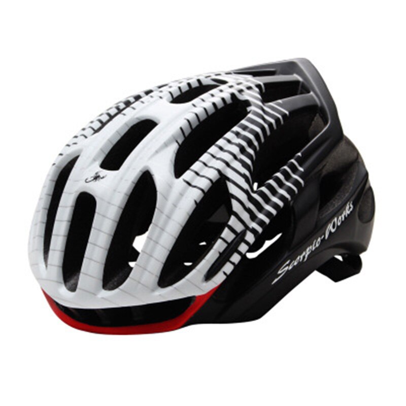 36 luftåbninger cykelhjelm med led lys mtb vejcykel sikkerhedshjelme mænd kvinder capaceta da bicicleta cascos bicicleta  rr7040: 8 / M