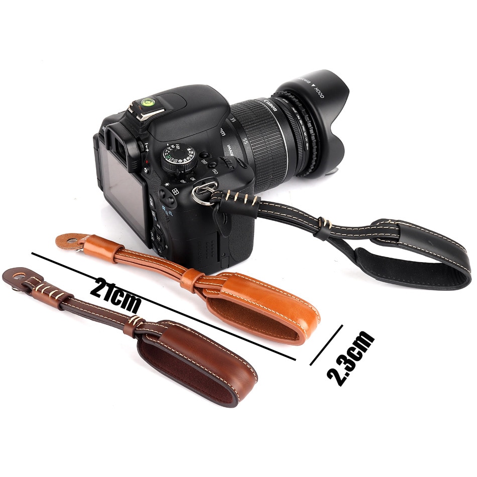Camera Strap PU Leather Camera Wrist Hand Strap Grip For OLYMPUS O-MD PEN-F EPL9 EPL8 EPL7 EPL6 EPL5 EP5 E-M5 E-M10 Mark ii iii
