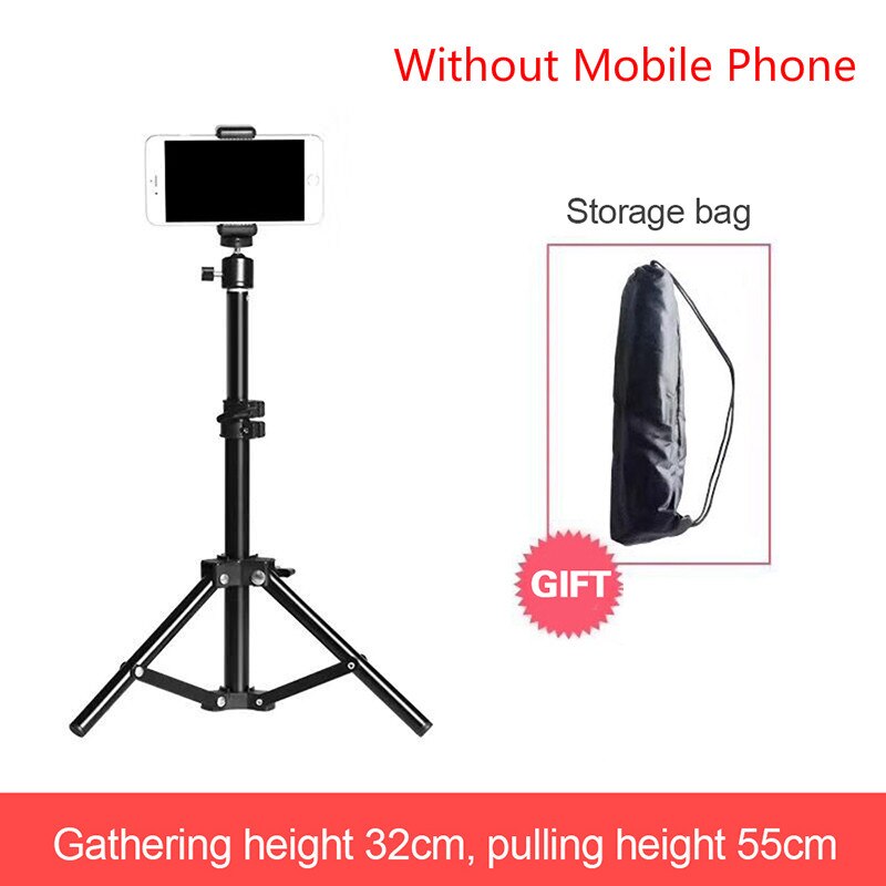 Phone Tripod For Phone Tripod For Ipad Ring Light Holder For Phone Cellphone Mobile Smartphone Projector Mount Stand Monopod: Default Title