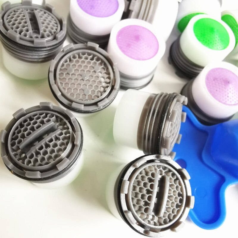 Robinet aérateur caché à filetage mâle, 10 pièces, économie d&#39;eau, 16.5mm 18.5mm 21.5mm 23.5mm, robinet de cuisine à bulles, bassin Public, accessoires