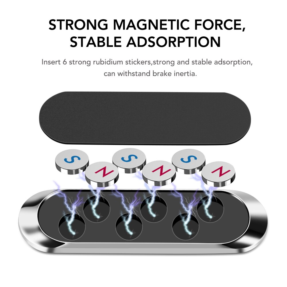 Magnetic Car Phone Holder Universal Paste Holder Stand for Seat ibiza 6j 6l fr Ateca Altea xl leon 2 ateca fr ibiza Alhambra