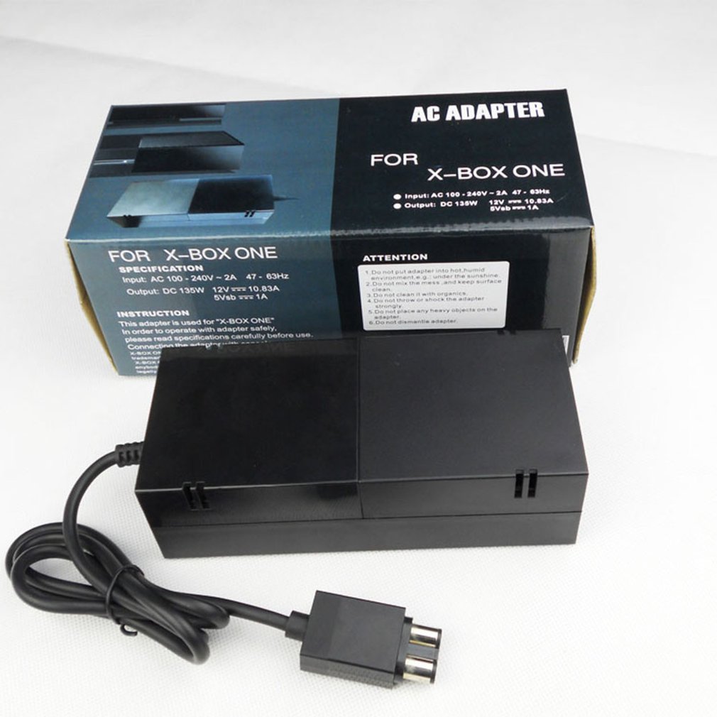 Professionele Duurzaam Gebruik Voeding Lader Ac Adapter Charger Power Supply Kabel Snoer Voor Xbox Een: EU Plug