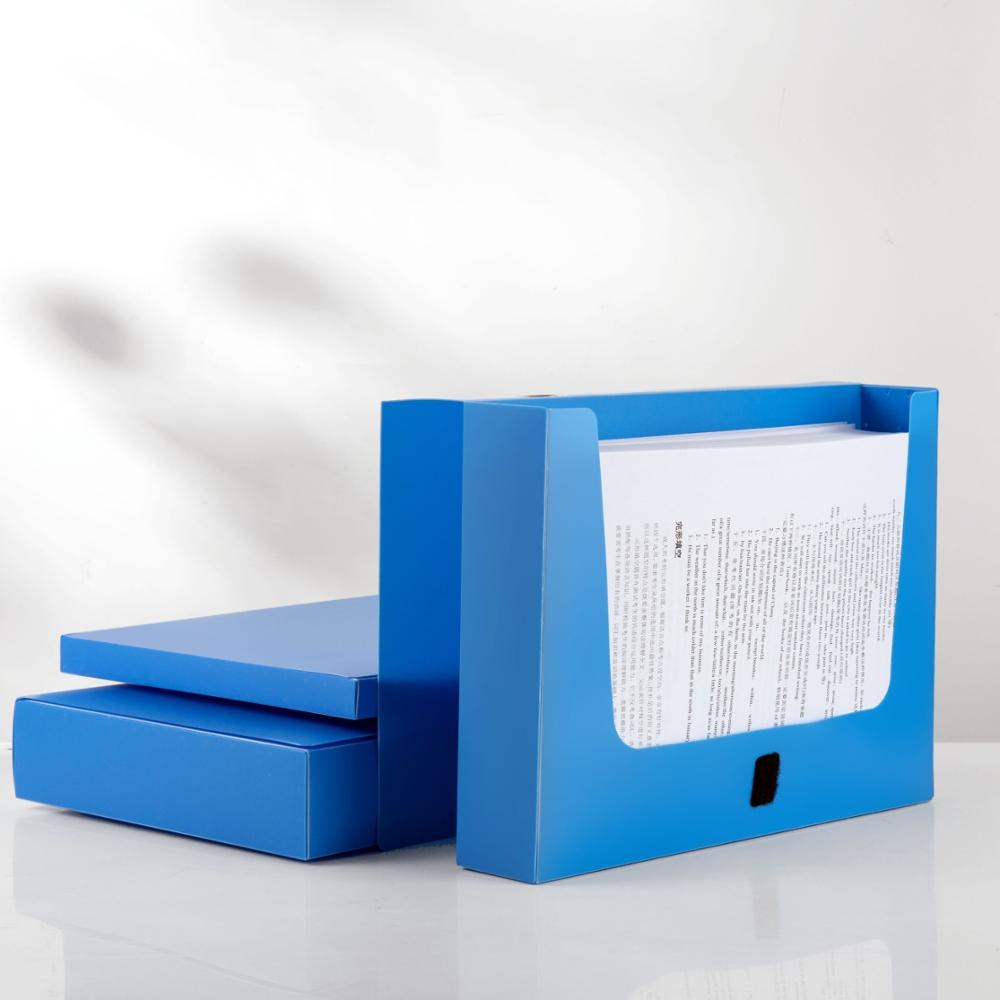 A4 Office File Organizer Plastic File Date Storage Box