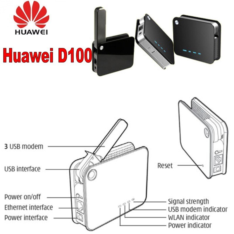 D100 3g Wireless Router Transforms USB 3G Modem 54Mbps Into WiFi Network