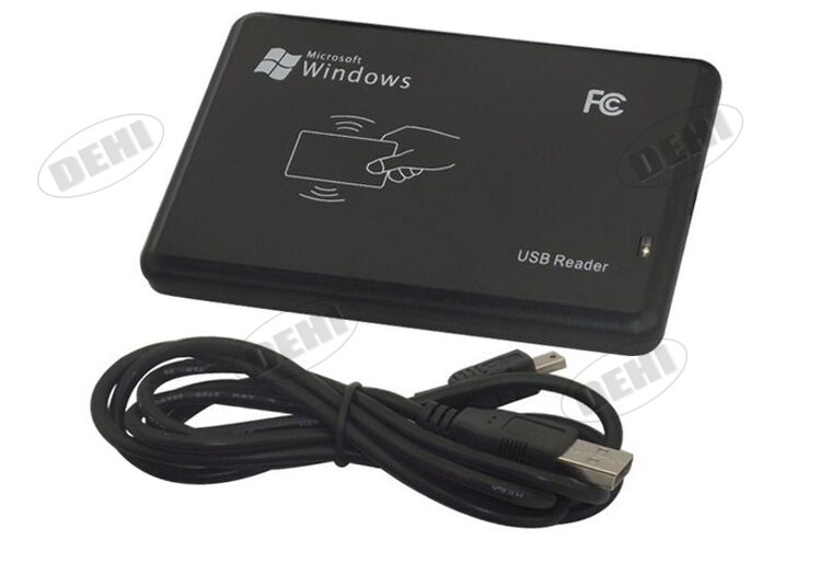 125 KHz Rfid-lezer EM4100 TK4100 USB Proximity ID EM RFID Kaartlezer geen Drive voor Toegangscontrole