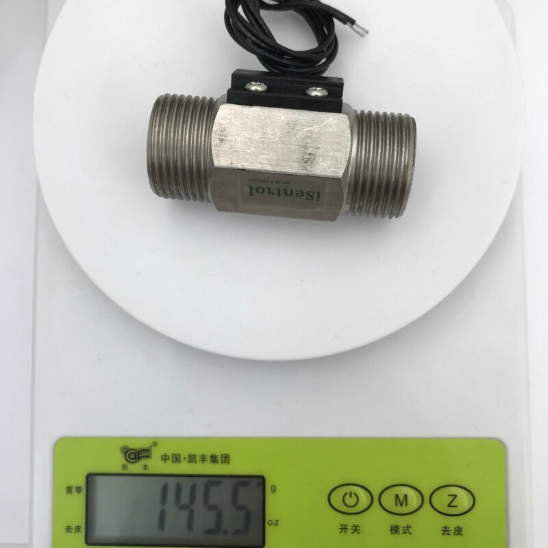 USM-FS43TS BSPP3/4"SUS304 Flow Switch Reed Switch Magnetic Sensor Switch 1.5-12L/min 220V AC 0.3A 2 wire Saier Sensor iSentrol