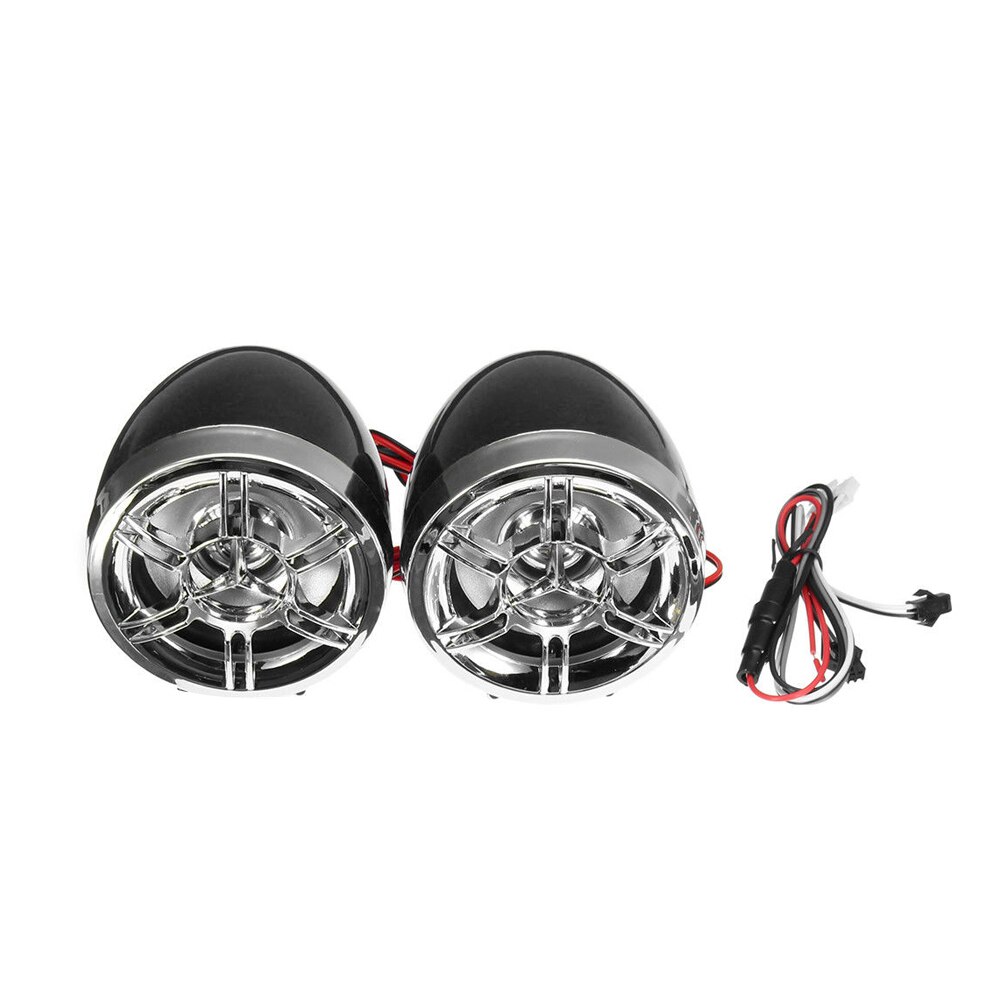 Motorcycle Electronic Accessory Motorcycle Audio Sound System Waterproof FM MP3 Player Stereo Studio Speakers