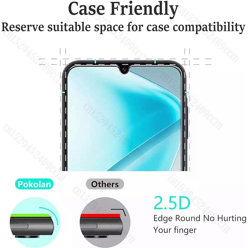 Para Honor X6b X5b Plus vidrio templado de Protector de pantalla completa para Honor X6 X6a X5 Plus película de vidrio