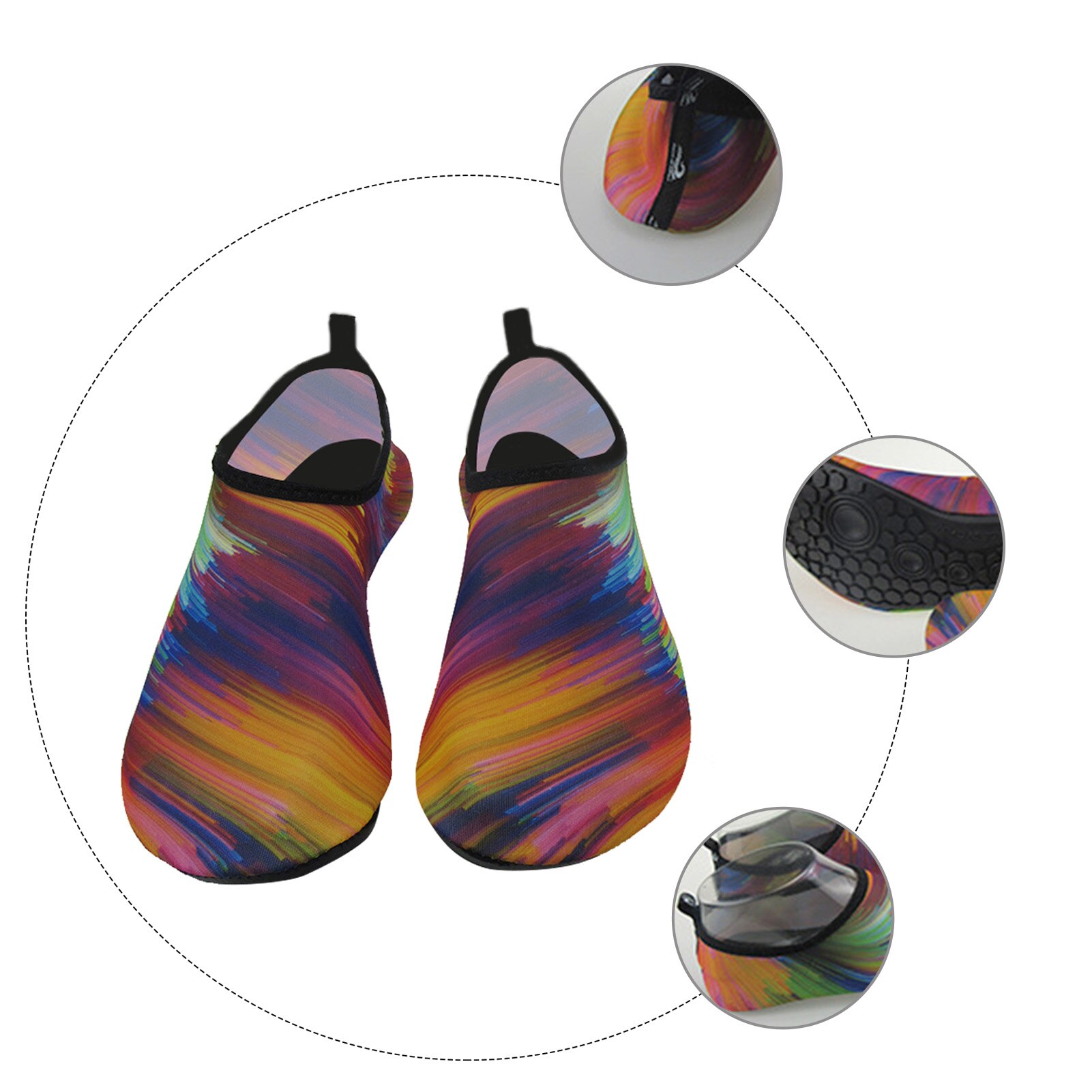 Zomer Water Schoenen Mannen Vrouwen Zwemmen Schoenen Aqua Strand Schoenen Liefhebbers Schoenen Outdoor Vissen Zwemmen Sneldrogende Aqua Schoenen