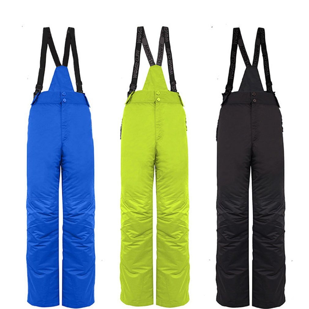 Escalada conjuntos de terno de esqui dos homens à prova de vento à prova dwindproof água inverno calças de esqui quente respirável 2018 nova chegada