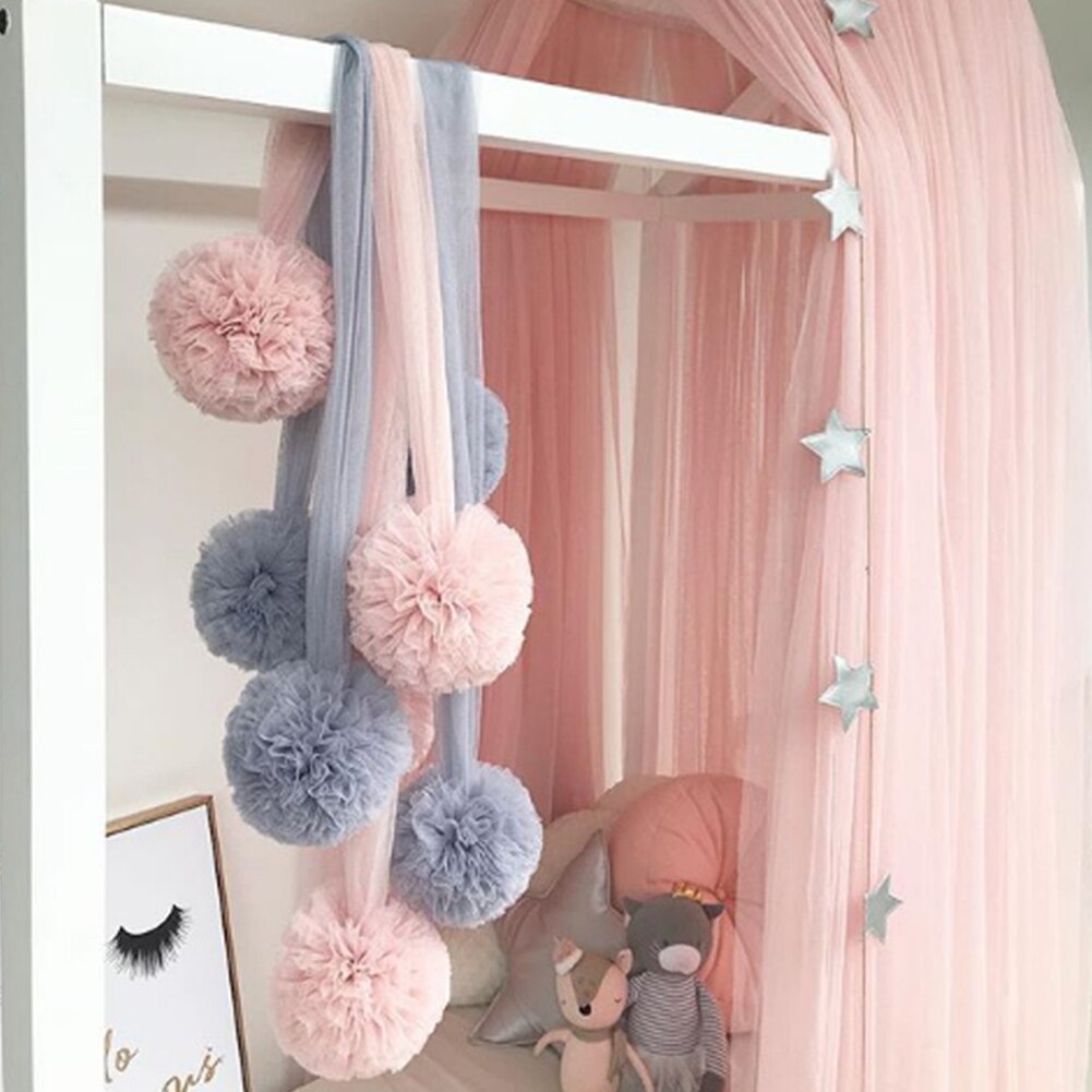 Hang Decorations Baby Room Mosquito Net Party DIY Carft Ornament Home Children Wedding Accessories Garland Ball