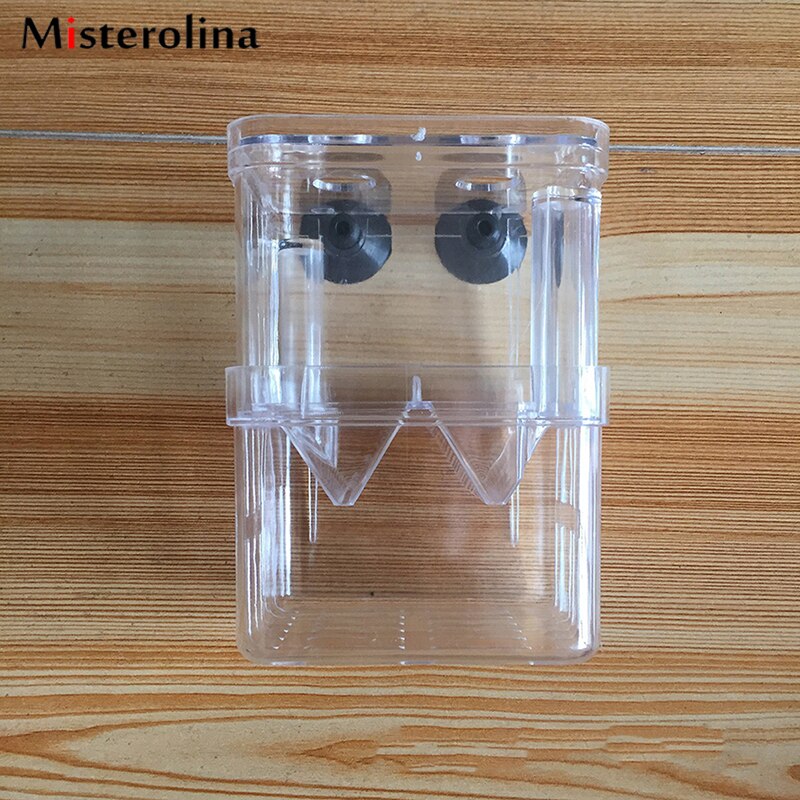 Fish Breeding Isolation Box Fish Tank Aquarium Box Survival Rate Incubator Supplies Double Hatching Improve Pet Layer Aquar G5I9