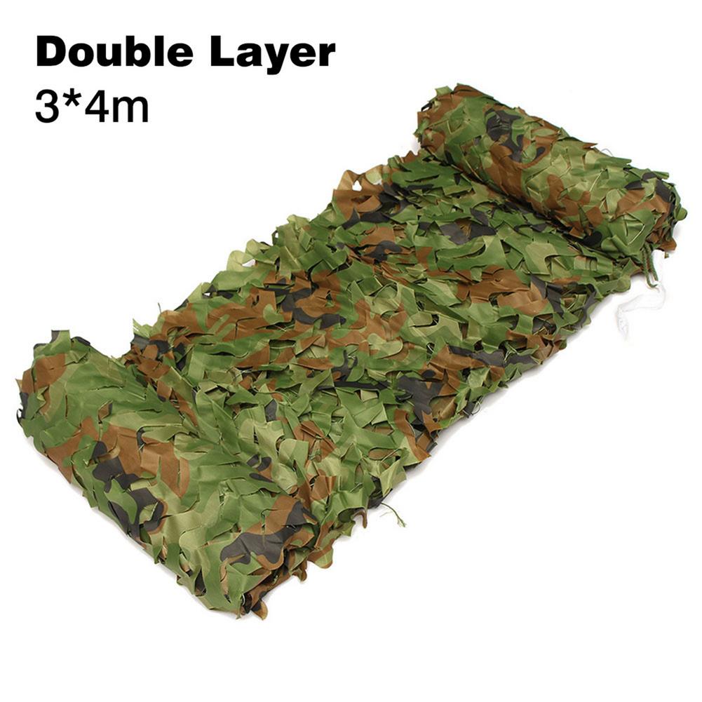 Woodland Camo Netting Camouflage Net Privacy Protection Camouflage Mesh For Outdoor Camping Forest Landscape