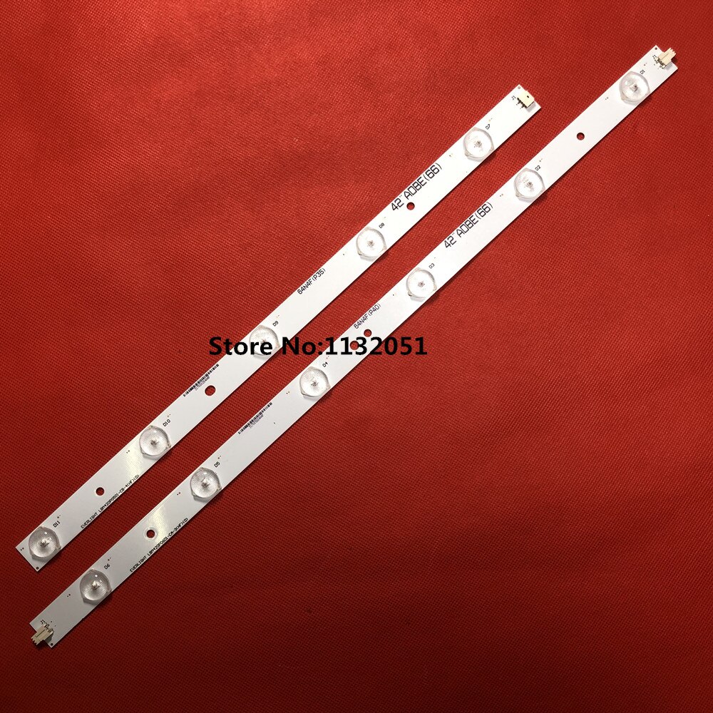 12Pieces/set For LED Backlight Screen 42 inch 42PFL3208H/12 EVER LIGHT LBM420P0601-CA-3 LBM420P0501-CB-4 5+6lamps