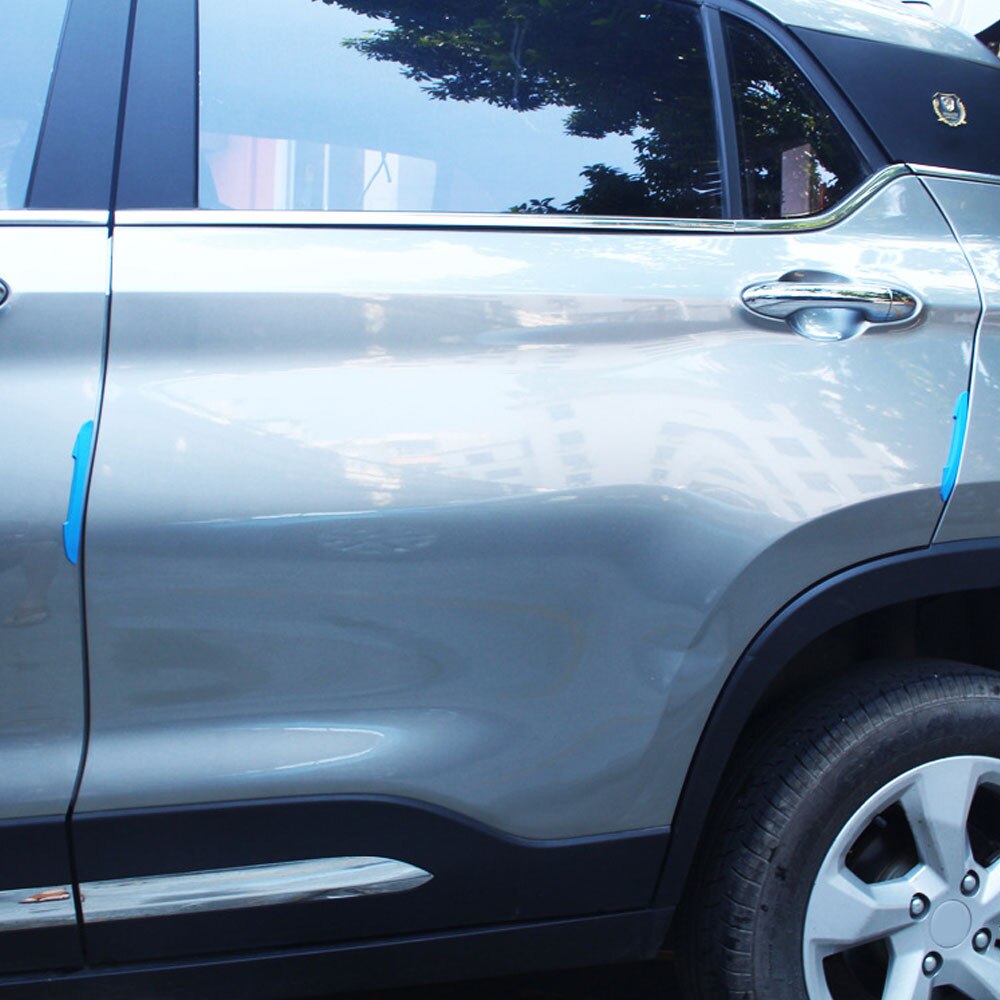 4Pcs/Set Car Door Edge Guards Anti-Collision Sticker Edge Bar Crash-Proof Anti-Scratch Car Protector