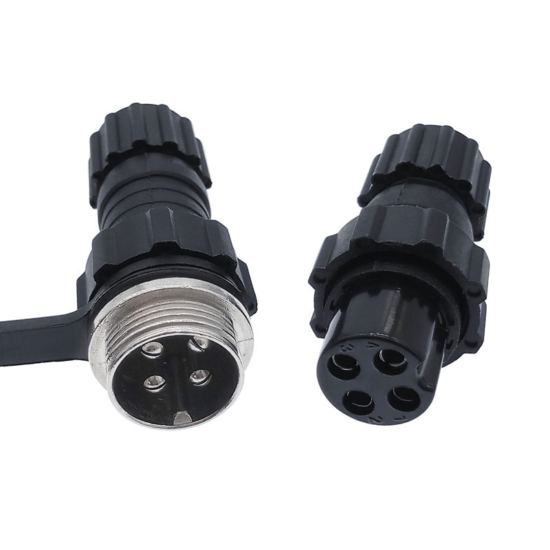 1pcs Aviation connector GX16 M16 waterproof docking back nut male&female plug and socket 2pin3pin4pin5pin6pin7pin8pin9pin