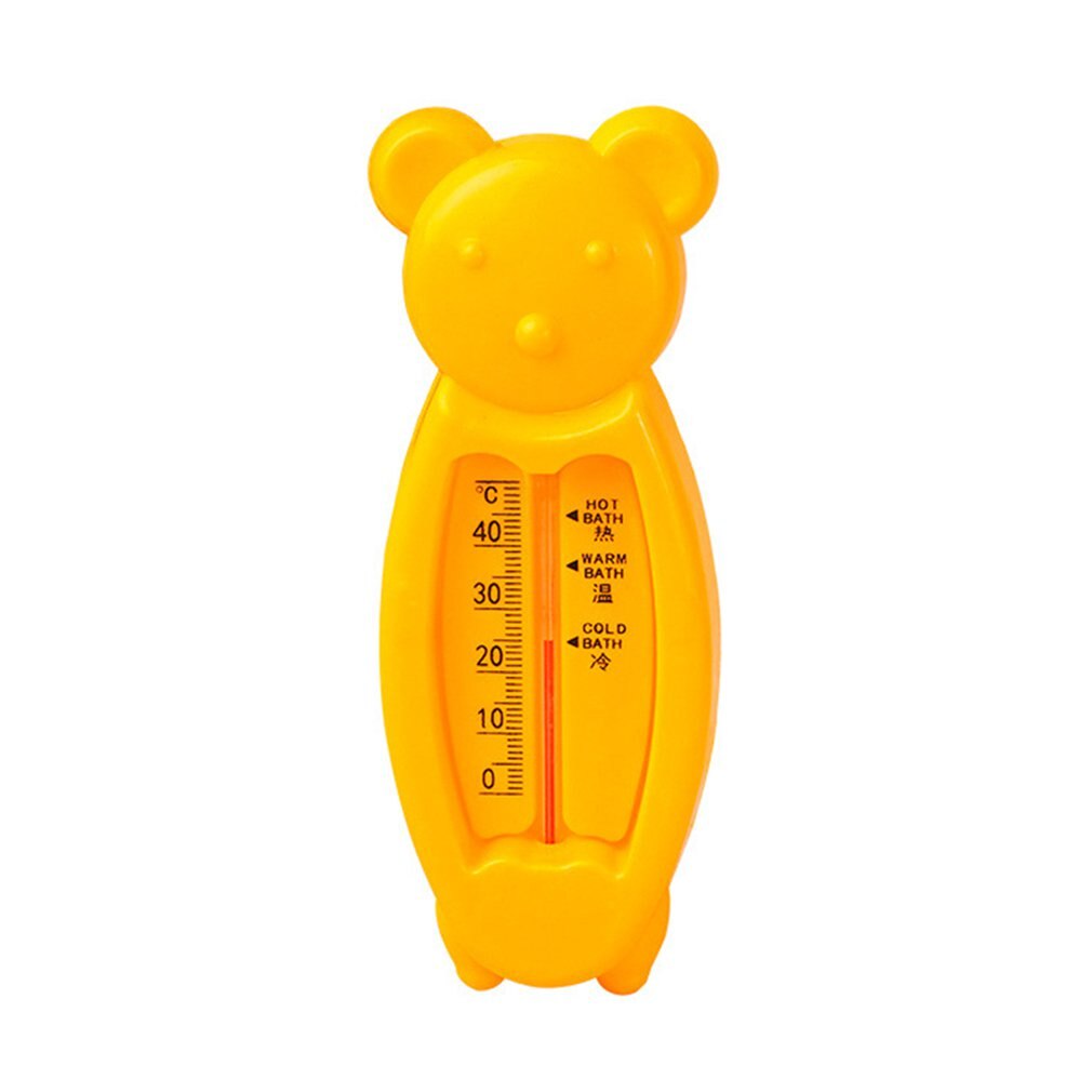 Molhado e seco do banheiro das crianças termômetro medidor de temperatura da água 0-50 graus celsius casa termômetro diário: yellow