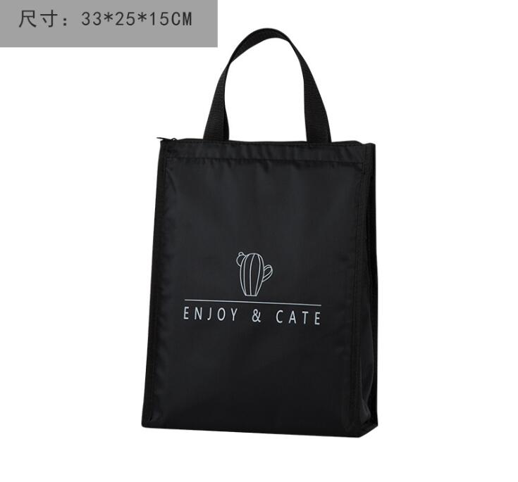 Isolierte Mittagessen Tasche Tragbaren Lebensmittel Kasten Lagerung Taschen Oxford Tuch Tote mittagessen Kasten für männer Frauen freundlicher Lebensmittel Reis Lagerung taschen: 4