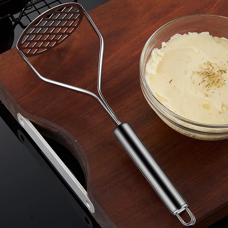 Edelstahl Kartoffelstampfer Ricers Stampfer Püree Lila Süße Potata Kürbis Reibe Küchenzubehör Hersteller Werkzeuge Brecher