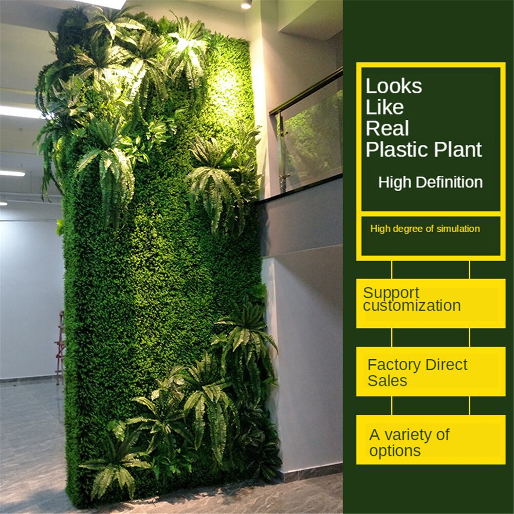 Green Wall Backdrop for Party Green Leaves Wall Easter Lawn Photo Booth Backdrops Natural Hedge Newborn Baby Shower Birthday