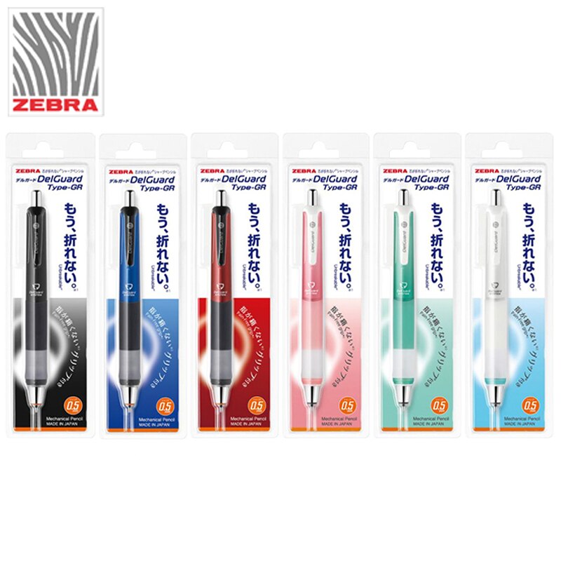 Kit de lápis japonês zebra para pintura contínua ma93, lápis móvel antifadiga, com cola macia e retenção, 1 peça