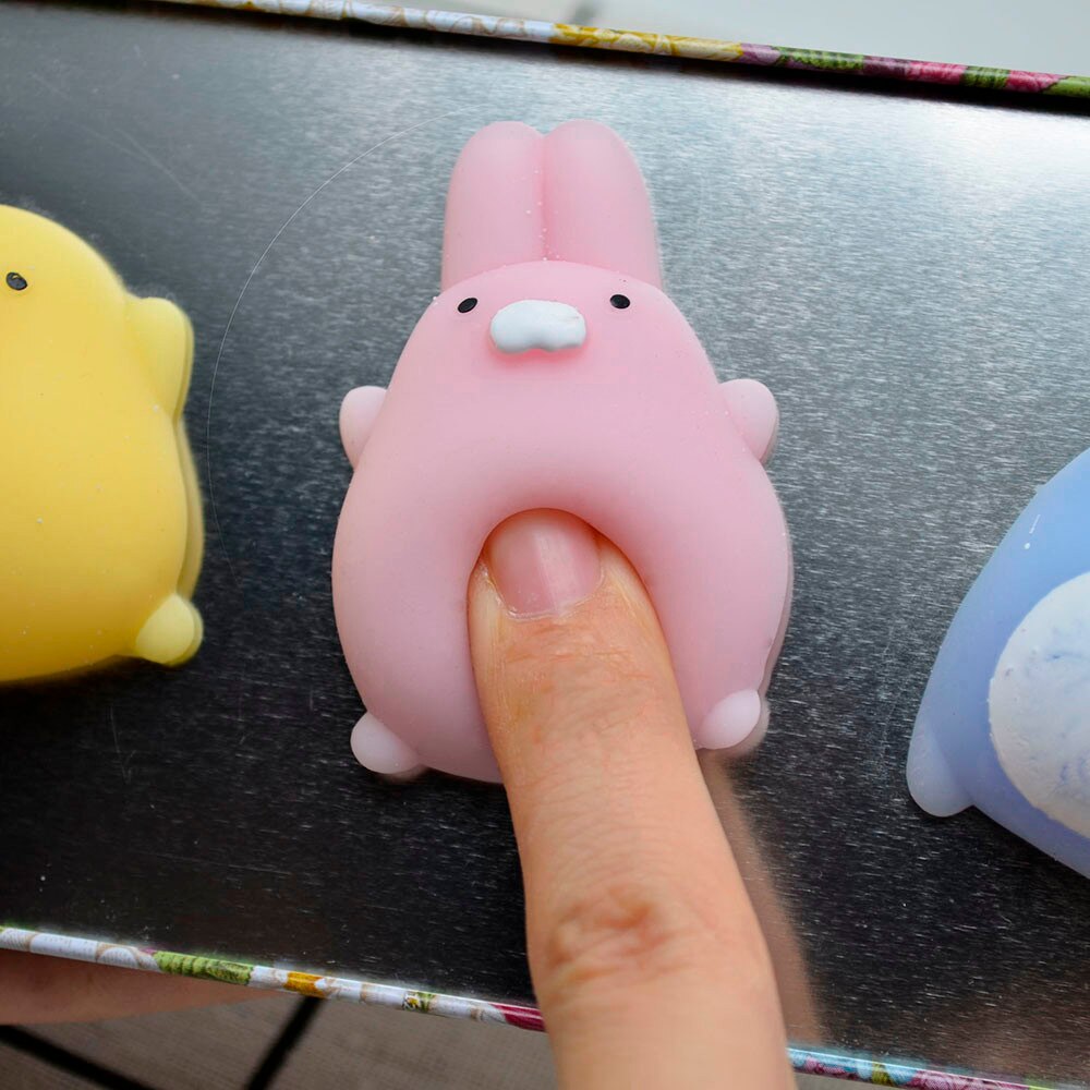 Cute Mochi Cat Squeeze Healing Fun Kids Kawaii Toy Stress Reliever Decor Squeeze Rising Toys For Kids Adults: C