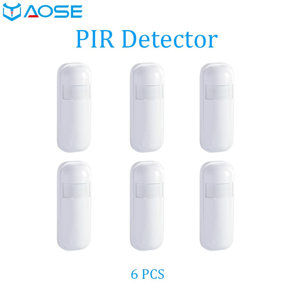 Yupa Draadloze 433Mhz EV1527 Infrarood Pir Sensor Motion Detector Voor PG-103 105 106 107 Home Security Alarm systeem: 6