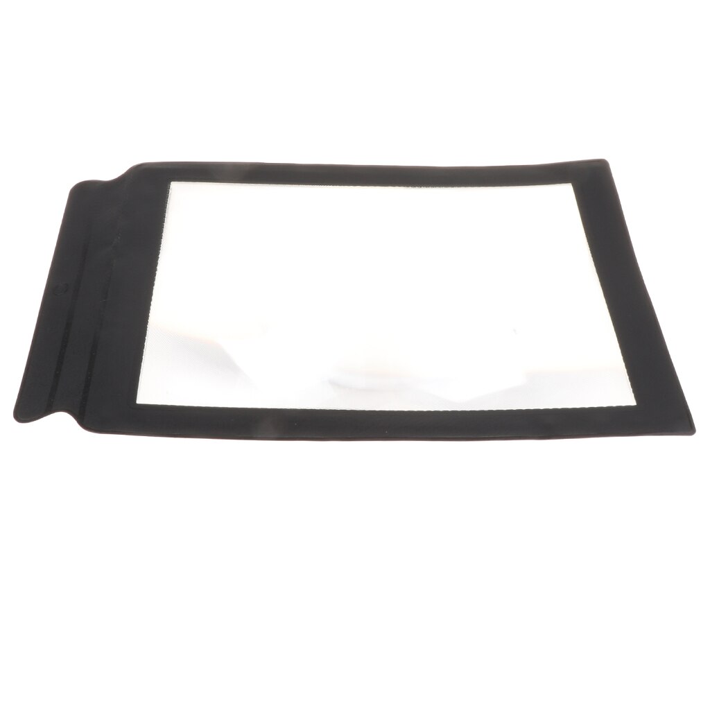 Triple Reading Full Page Magnifier Magnifying Sheet fo Seniors Presbyopic