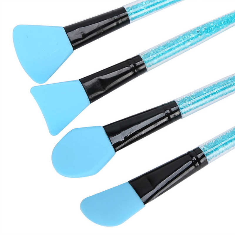 Gezichtsmasker Siliconen Borstel Siliconen Nail Art Borstel Draagbare Diy Make Facial Masker Borstel Roeren Tool