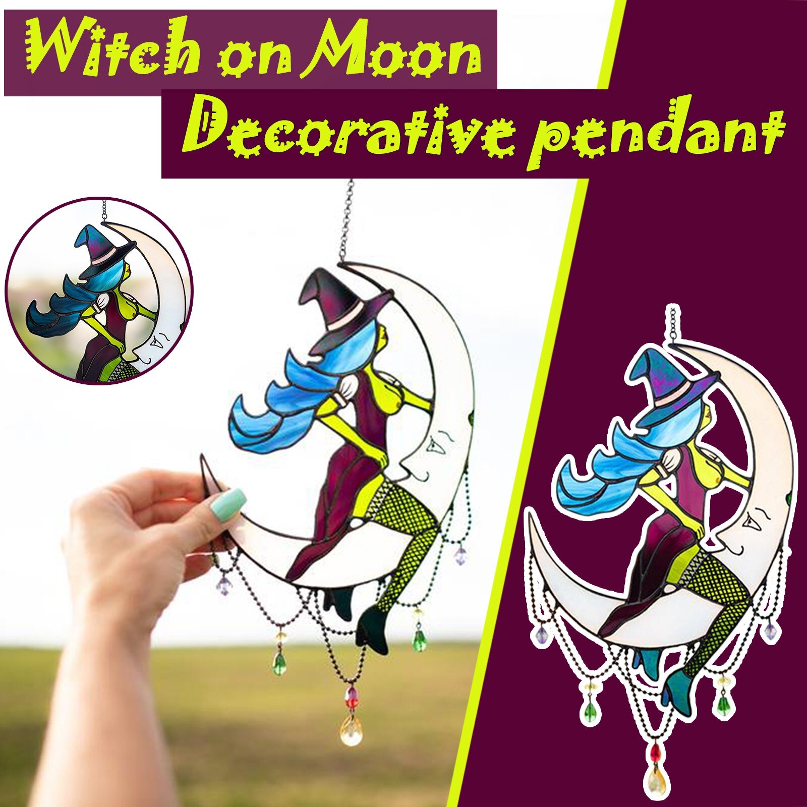 Rainbow Crystal Glass Pendant Prisms Chandelier ing Decors