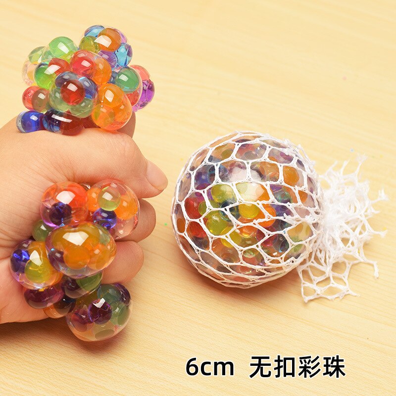 Foam Slow Rebound Ball Vent Decompression Ball Birthday Funny Tricky Game Slow Rebound Relief Pressure Ball: C