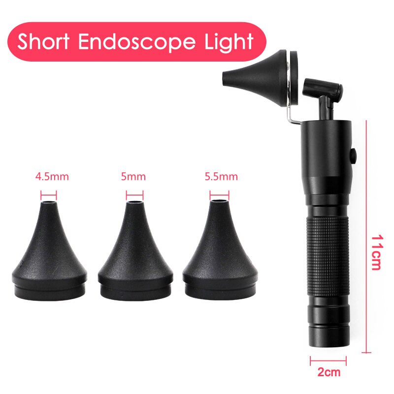 Ear Endoscope Otoscope LED Light Ear Pick Ear Wax Removal Earpick Nose Clean Tweezers Forceps Picks Wax Remover for Baby Adults