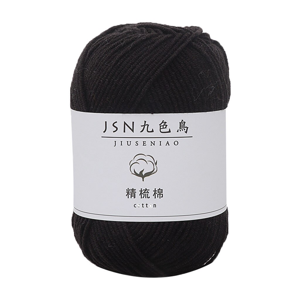 Milk Cotton 4 Strands Baby Line Diy Doll Cotton Thread Crochet Baby Wool: H