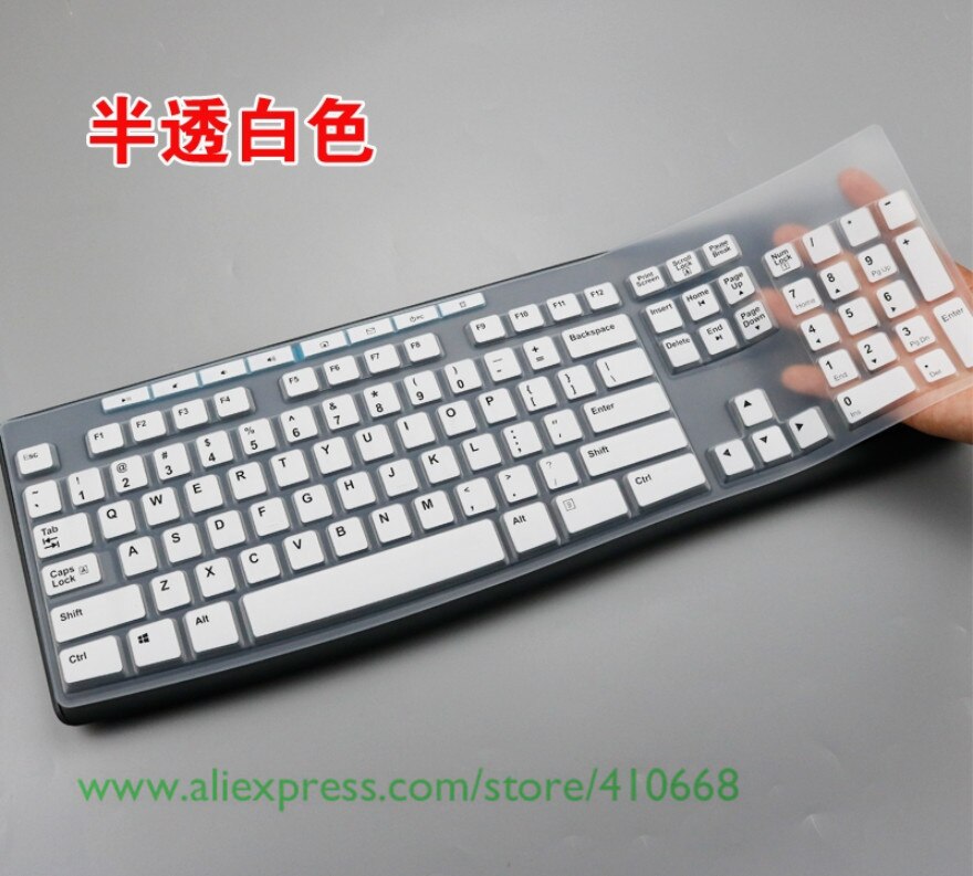 For Logitech Mk200 Mk260 Mk270 Mk275 K200 K260 K270 K275 Silicone Dustproof Mechanical Desktop PC Keyboard Cover Protector Film