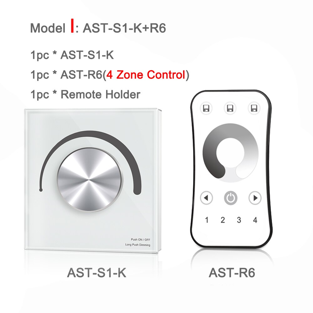Triac LED Dimmer Switch Smart Wifi 2.4G RF Wireless Remote AC 110V 230V 220V Dimmable Knob Controller for LED Bulb Light Lamps: Model I