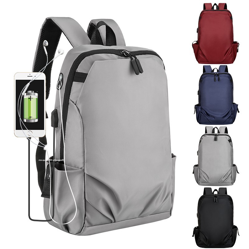 Large capacity waterproof laptop bag, hiking backpack, cycling backpack with USB interface for outdoor business trips