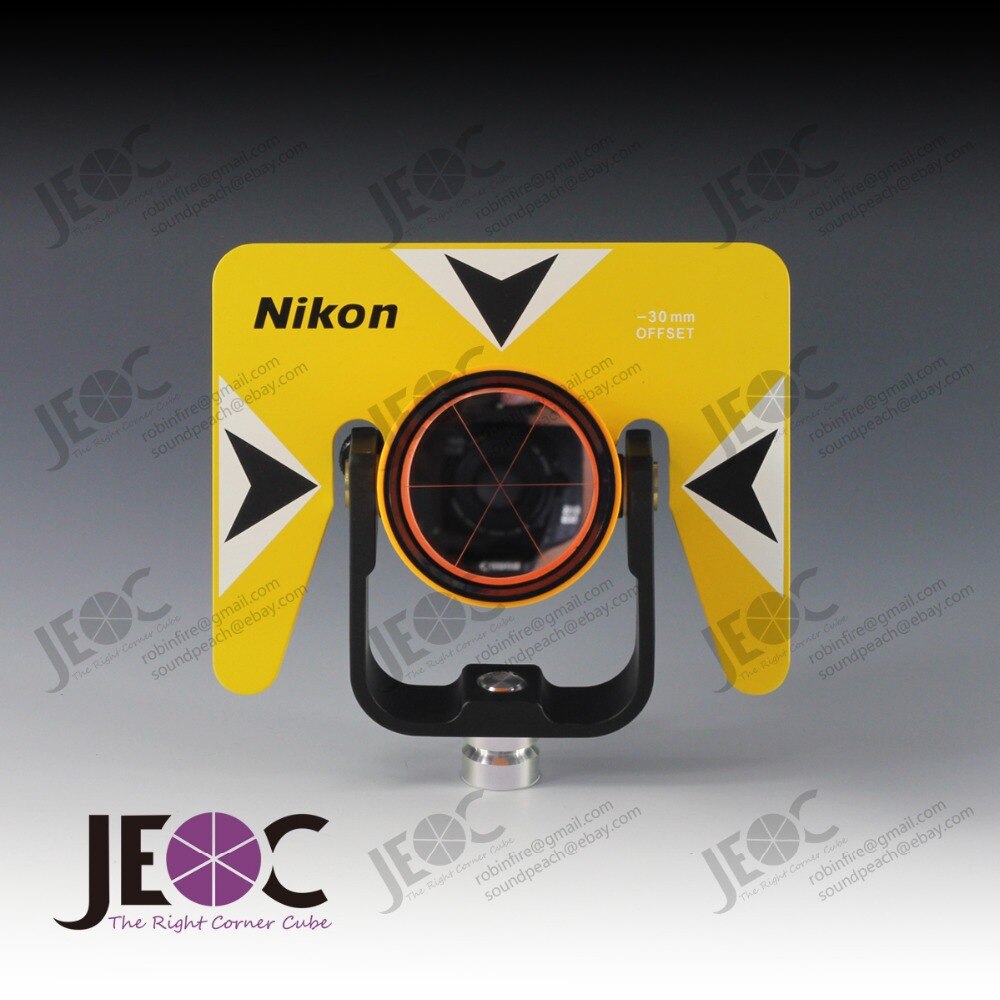 Nikon – ensemble de réflecteurs à prisme unique, pour l'arpentage de la station totale